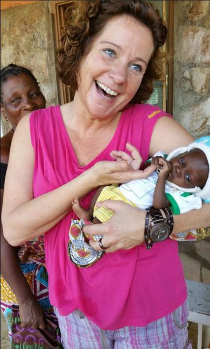 Steffi und Baby